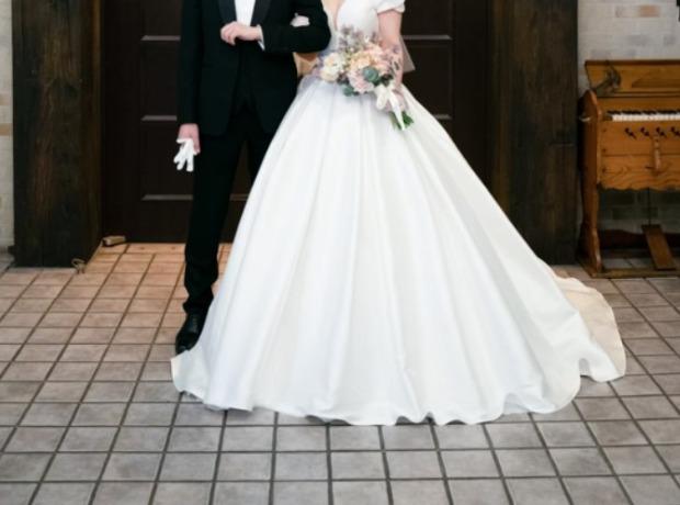 クラシカルでかわいい雰囲気のホテル婚の挙式実例画像