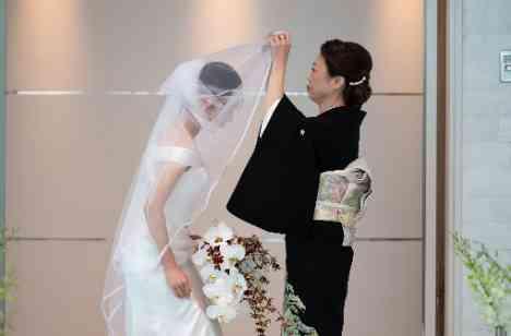 大切な方たちとの時間を大切にしたWeddingの挙式画像