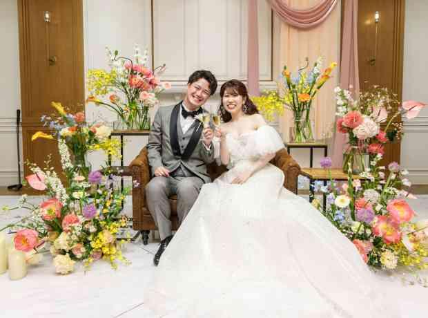 Ｓｐｒｉｎｇ　Ｇａｒｄｅｎ　Ｐａｒｔｙの挙式実例画像