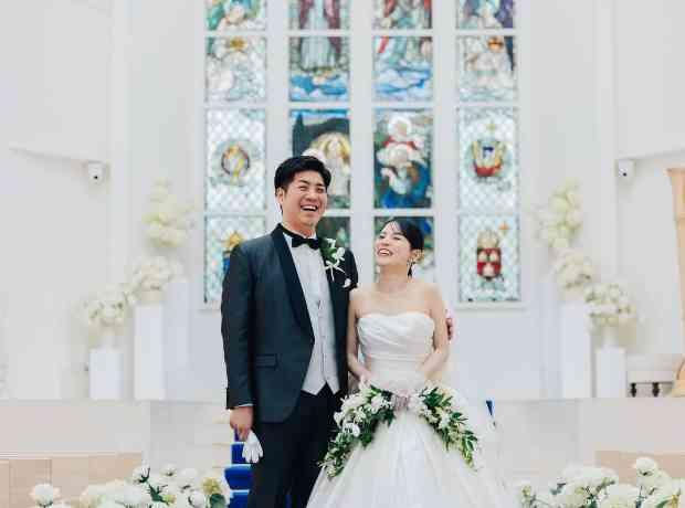 夫婦の誕生日に挙式！ふたりのStartになる日の挙式実例画像