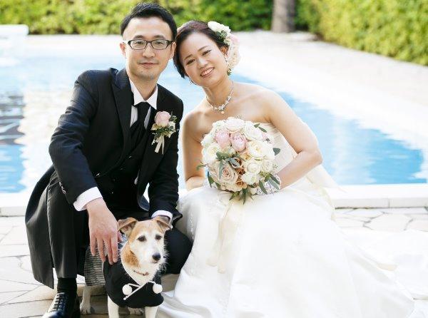 ～愛犬あきくん＆音楽Wedding～の挙式実例画像