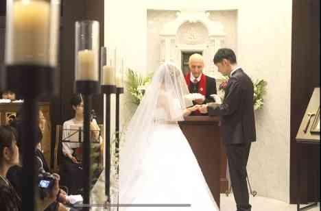 ゲストと二次会まで楽しんだ最高の結婚式！の挙式画像