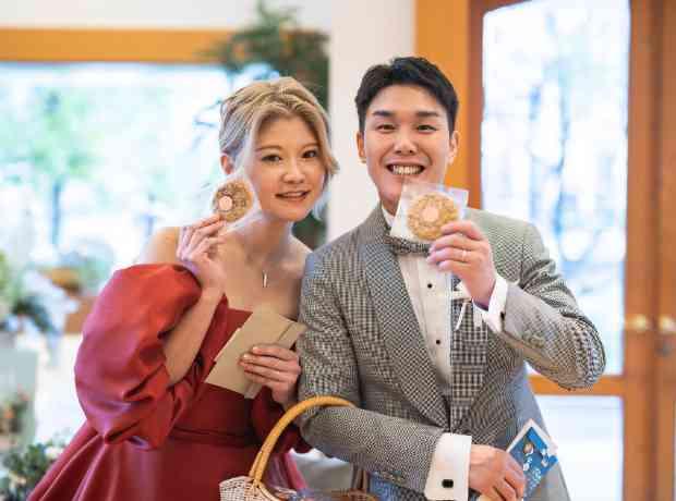ゲストを巻き込んだ笑顔溢れるWedding☆の挙式実例画像