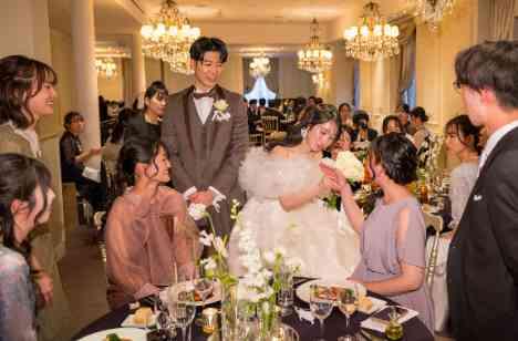 【ゲストと過ごす】アットホームweddingの演出画像