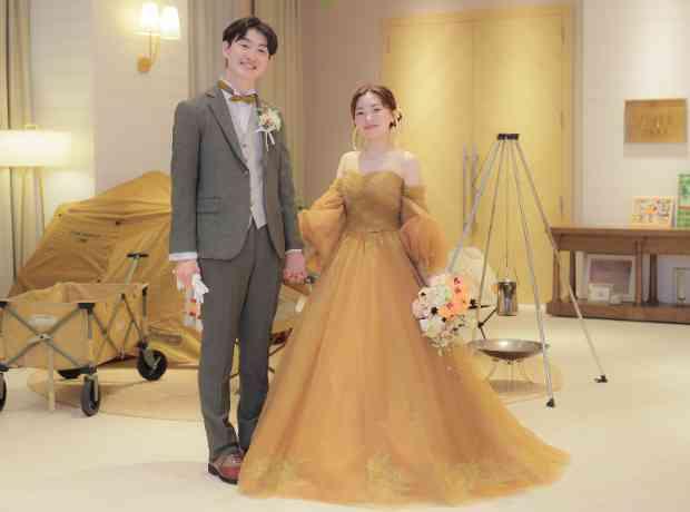 自分たちもゲストも皆が楽しい結婚式♪の挙式実例画像
