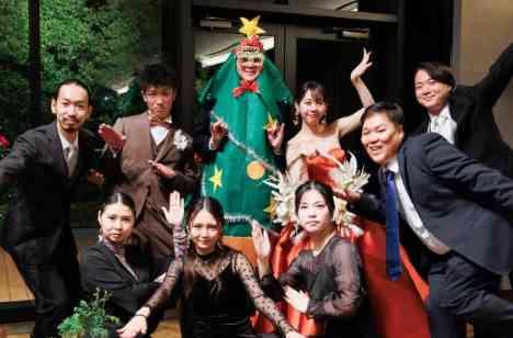 ちゅきちゅきなみんなと過ごすクリスマスパーティーの披露宴画像