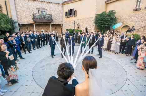 みんなの温かい笑顔が溢れる結婚式・披露宴の演出画像