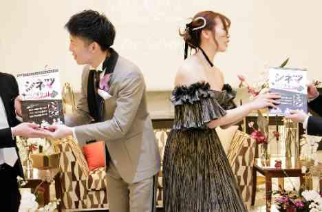 大切なゲストに囲まれて3人で創る最高の1日の演出画像