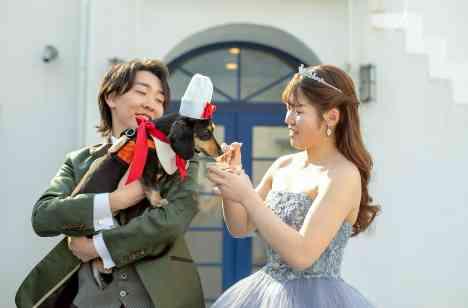 愛犬と叶えた、世界にひとつの結婚式！の演出画像