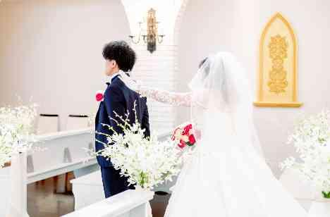 結婚式を挙げて本当によかったと思いますの挙式画像