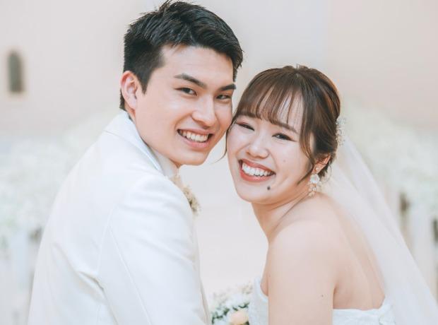 大切な家族とリラックスして楽しめる結婚式の挙式実例画像