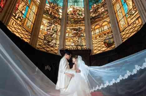 馬車道ならではの雰囲気で理想以上の結婚式の挙式画像