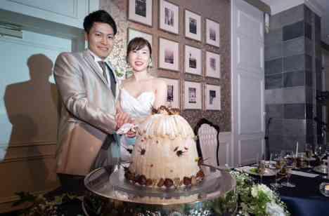 ホテルモントレ銀座で結婚式ができてよかった！の披露宴画像