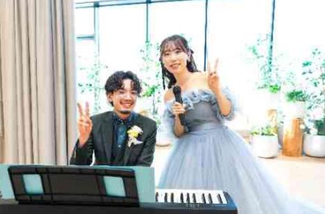 大好きなゲストに囲まれ…好きが詰まった結婚式♡の演出画像