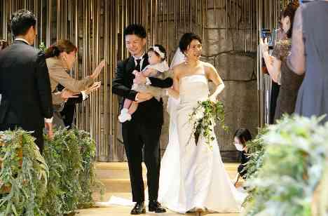 【Anniversary】親子三人の特別な記念日の挙式画像