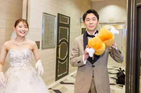 enjoy our wedding 感謝の結婚式の披露宴画像