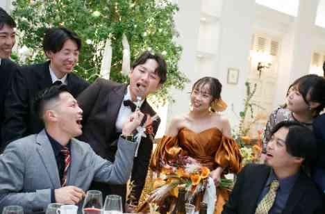 「Laule'a」喜びを木の葉が包む日の披露宴画像