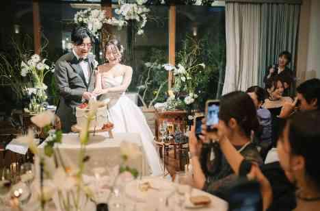 人気の"バレエコア"Wedding♡の披露宴画像