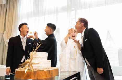 ゲストとの時間をタップリ!ゆっくりとした会食会の演出画像