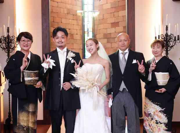 みんなをまきこむ♡愛されWEDDING♡の挙式実例画像