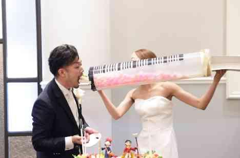 みんなをまきこむ♡愛されWEDDING♡の披露宴画像