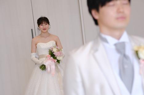 自分たちらしい「♡可愛い♡」Weddingの挙式画像