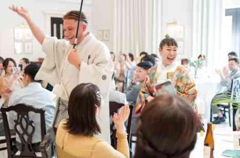 夢の海外ガーデン挙式~国の垣根を超えたいちにち~の演出画像