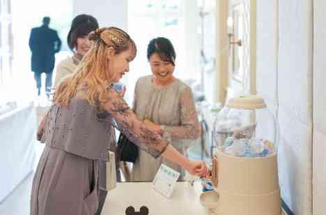 ディズニーのようにどの瞬間も楽しめる結婚式にの挙式画像