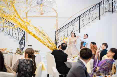 ゲストに感謝を伝られたアットホームな結婚式の演出画像