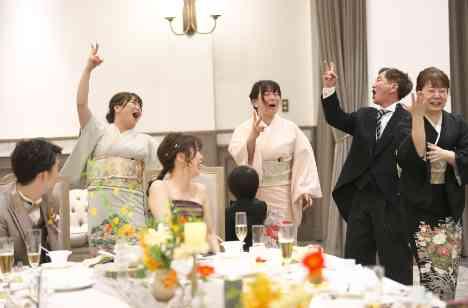 家族と家族を繋ぐ一日。みんな家族でみんな友達♪の演出画像
