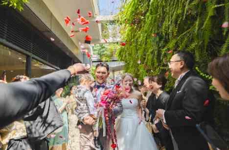 家族３人の思い出に。POPでお洒落な結婚式！の準備・打ち合わせ画像