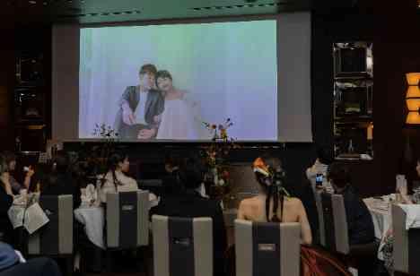 ゲストと共に感謝と笑顔で満ち溢れた結婚式♪の演出画像