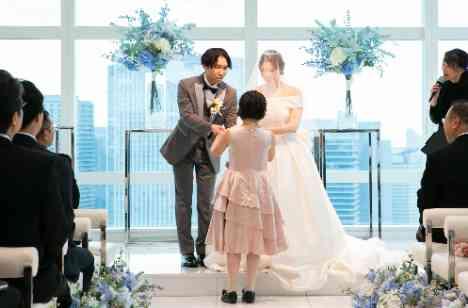 愛が詰まった心温まるWedding party♡の挙式画像