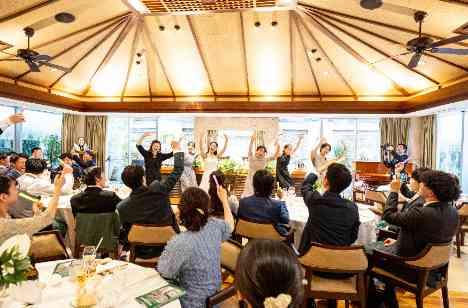ゲスト参加型で世界に一つの二人らしい結婚式の演出画像
