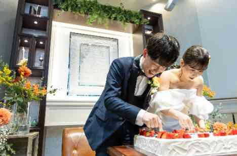 春のあたたかさ溢れるHappyWeddingの挙式画像