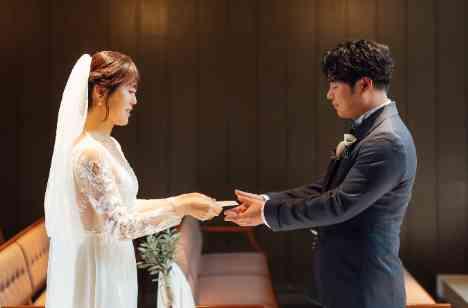 日本と台湾のおもてなしWeddingの挙式画像