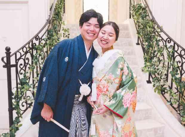 【ウェディングドレス×色打掛】一生想い出に残る写真の挙式実例画像