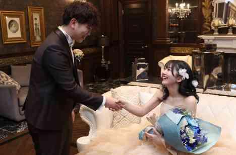 お二人らしさいっぱい！　春色トレンドウエディングの演出画像