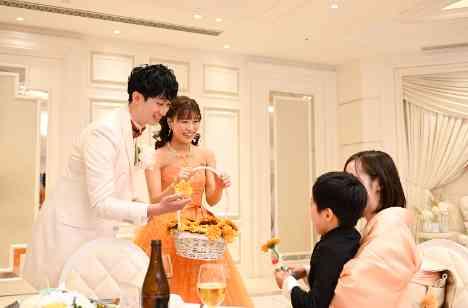 感謝の想いを込めた心あたたまるWeddingの披露宴画像