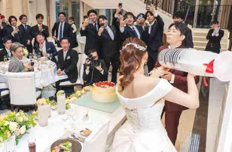 ずっと記憶に残る結婚式ならではの特別な日をの披露宴画像