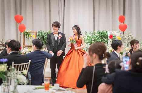 【71名Party】感動映画のようなWeddingの披露宴画像