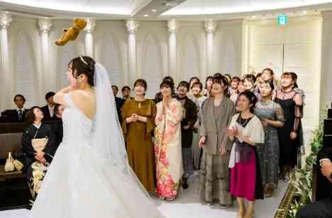祝福いっぱい♡心温まるWeddingの披露宴画像