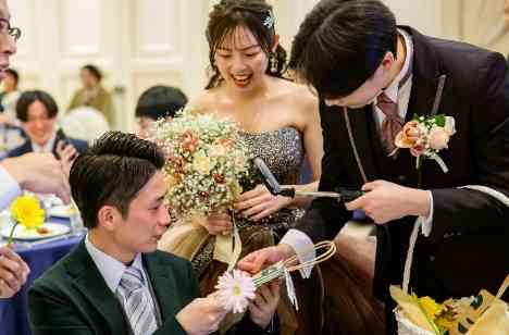 祝福いっぱい♡心温まるWeddingの演出画像