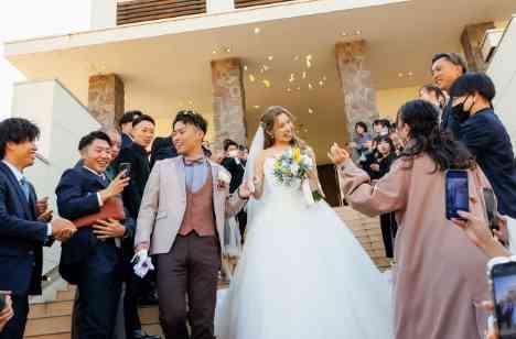 感謝と笑顔で結ぶ最幸なWEDDINGの挙式画像