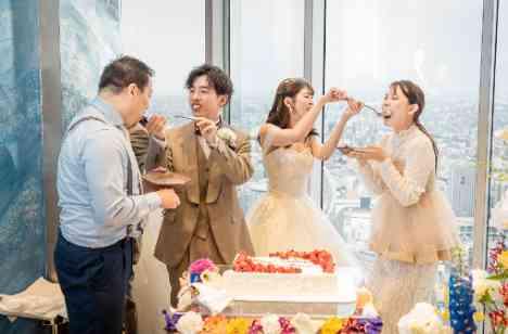 ゲストと楽しむアットホームWedding☆の披露宴画像