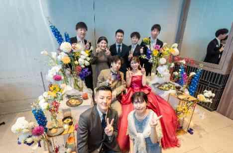 ゲストと楽しむアットホームWedding☆の演出画像