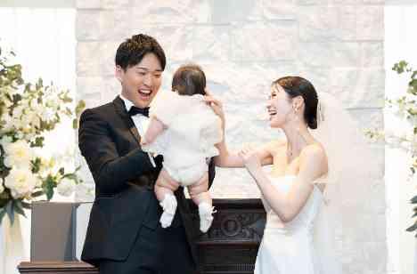 おふたりからの“想い”が詰まった結婚式の挙式画像