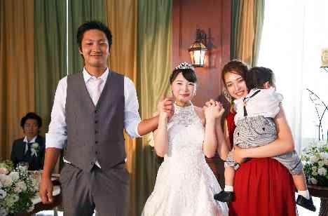 アットホームハンドメイドwedding　マタニティの披露宴画像