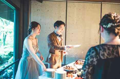 歴史と家族に見守られて映画のような神社婚をの演出画像