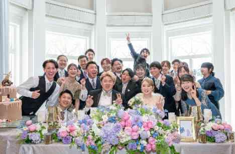 大好きなゲストへの感謝を伝える特別な1日の披露宴画像
